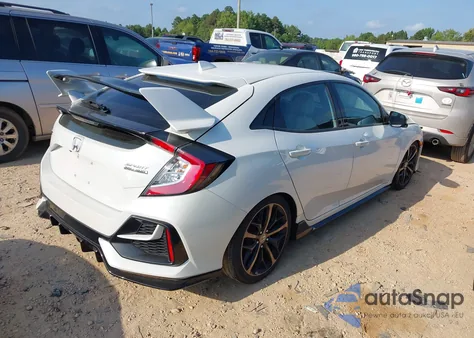2021 Honda Civic Sport Touring z USA, uszkodzony, nr VIN SHHFK7H96MU202993